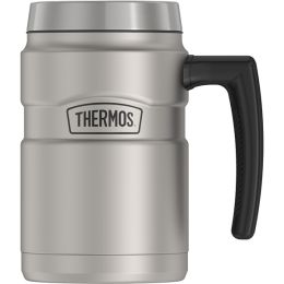 Thermos 16oz Stainless King&trade; Coffee Mug - Matte Stainless Steel