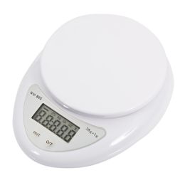 5Kg/1g Kitchen Mail LCD Digital Scale White--YS